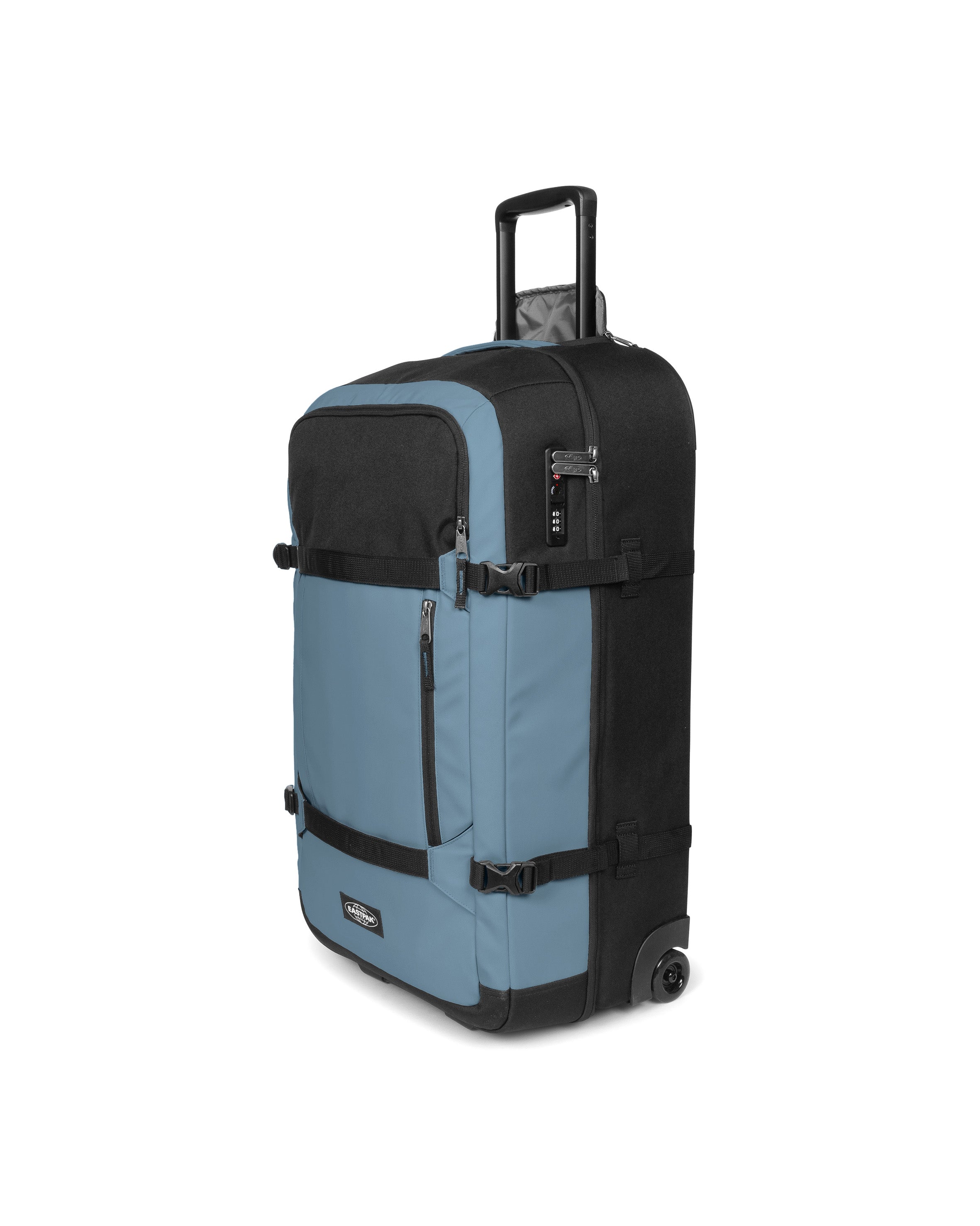 eastpak-transit-r-pro-m-valise-blue-pro-coated-2-roues-tsa image 6