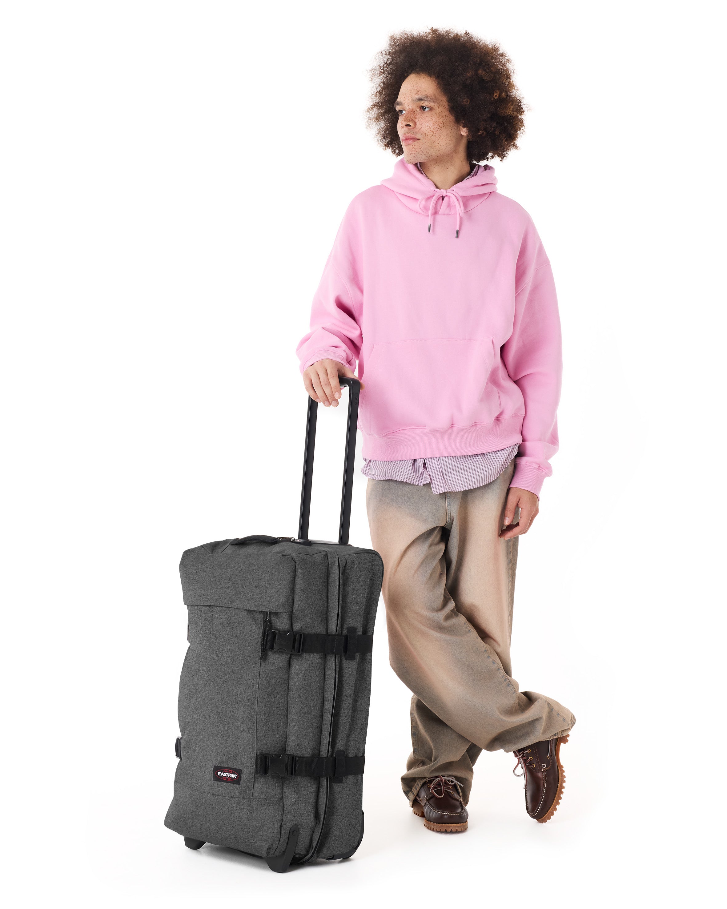 eastpak-tranverz-m-valise-souple-black-denim-67-cm image 4