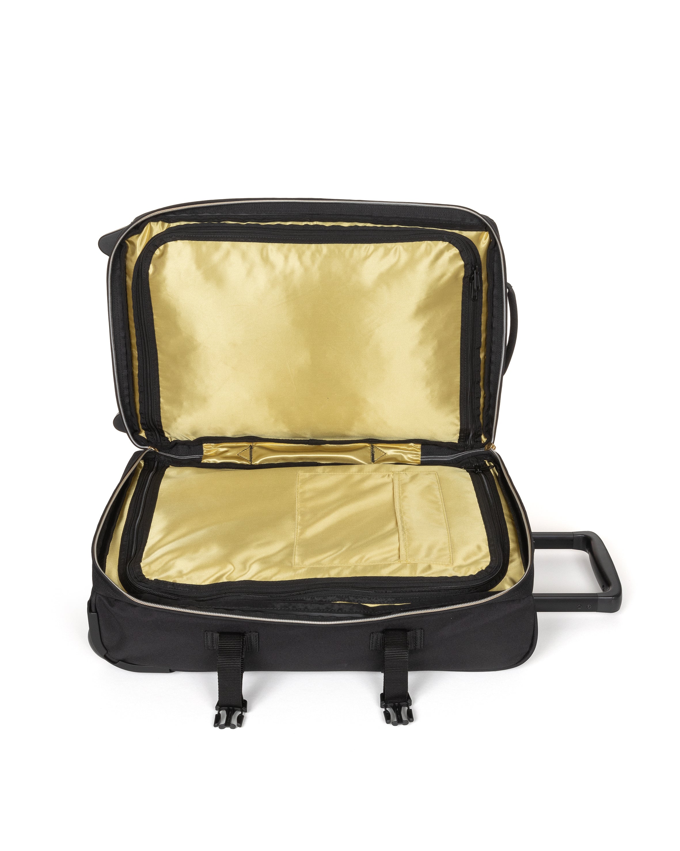 eastpak-tranverz-s-valise-cabine-gold-black-petit image 2