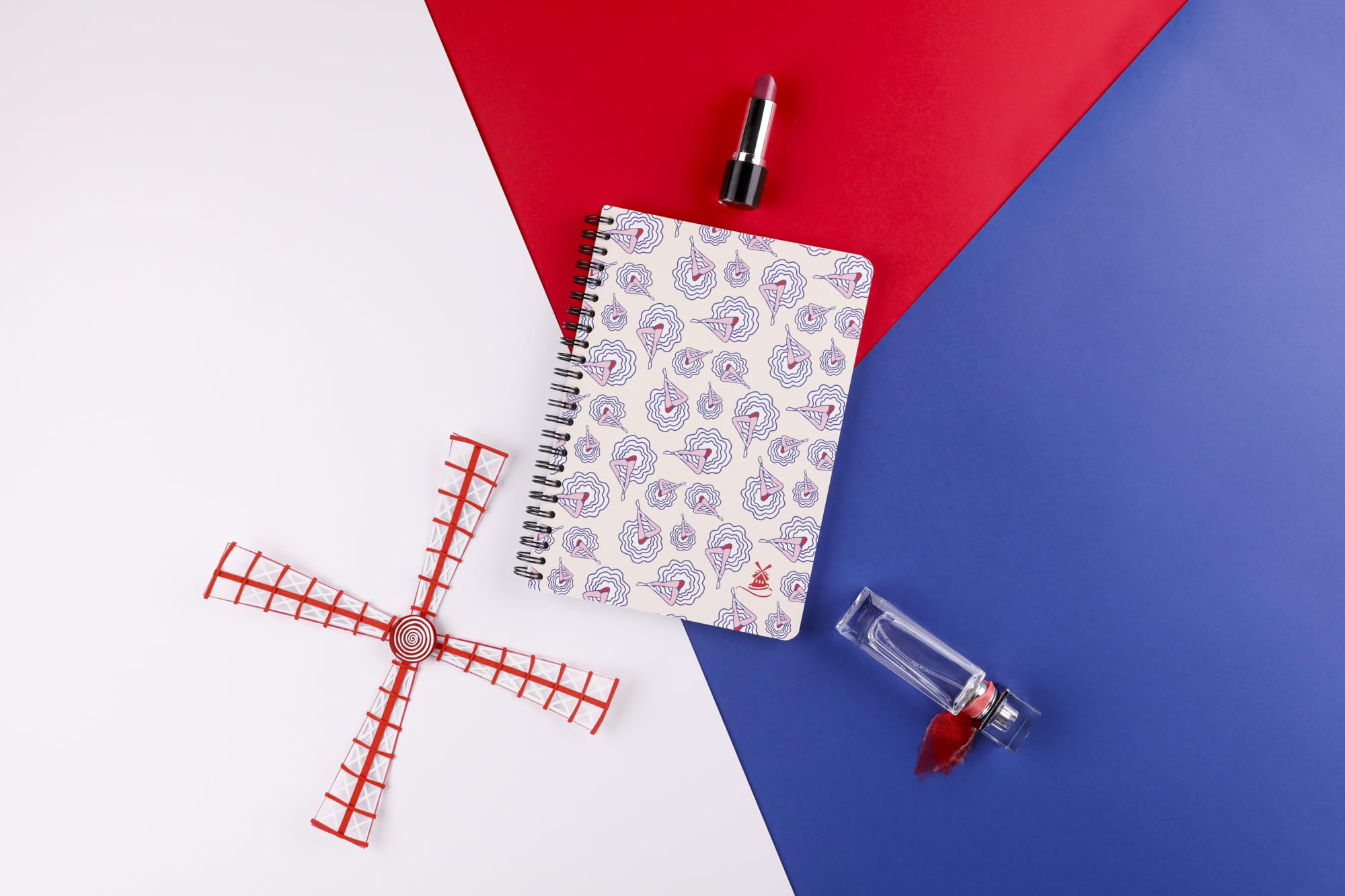 clairefontaine-moulin-rouge-carnet-spirale-a5-148p-lign image 8