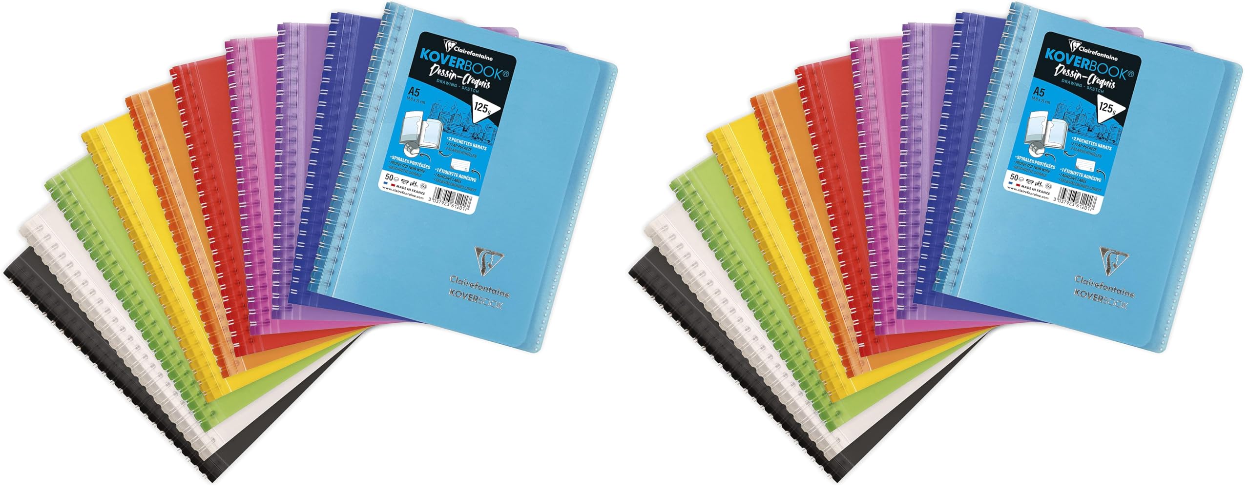 clairefontaine-koverbook-carnet-croquis-a5-125g-couleur-al-atoire image 6