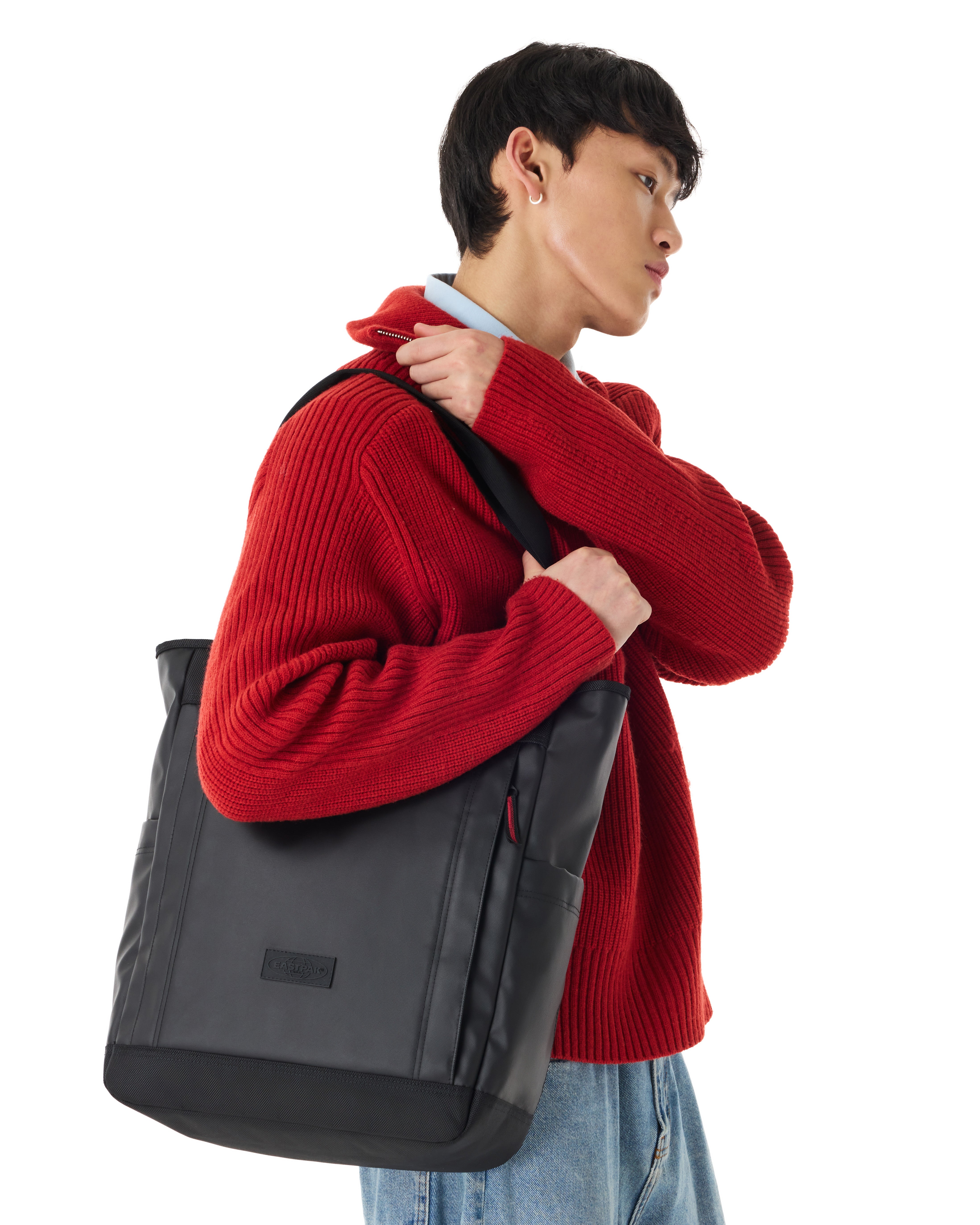 eastpak-cnnct-tote-sac-paule-top-black-16-pouces-d-perlant image 4