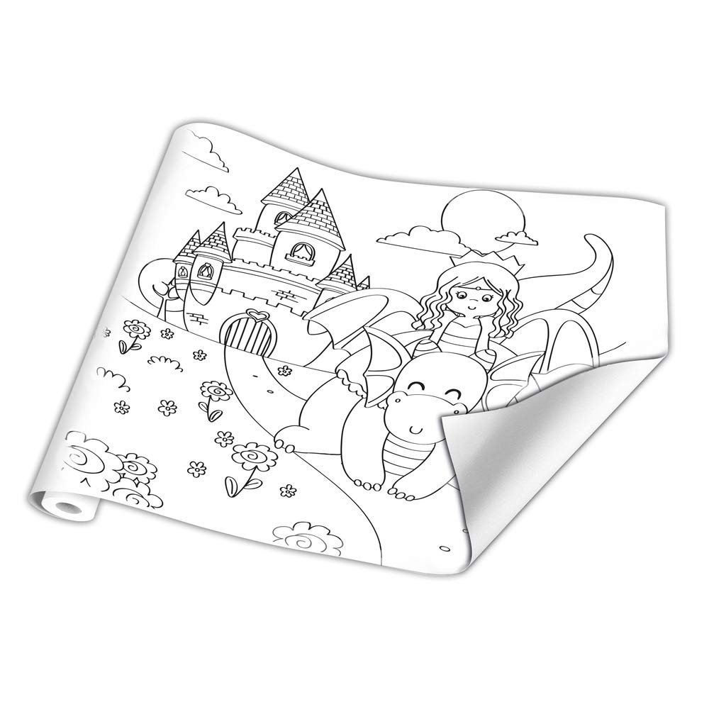 clairefontaine-painton-papier-fresque-princesses-10x0-5-m-120g image 1