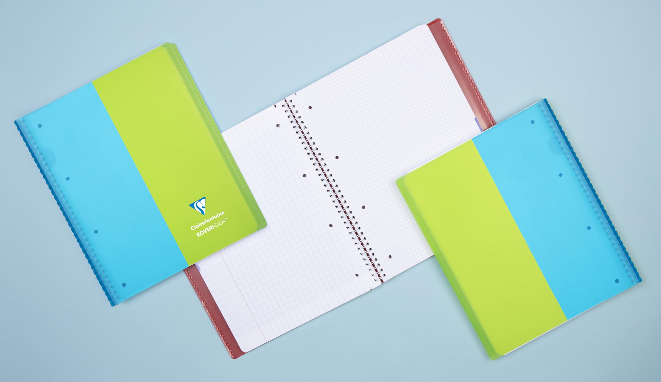 clairefontaine-1951-396490c-cahier-spirale-koverbook-twin-a4-160p image 8