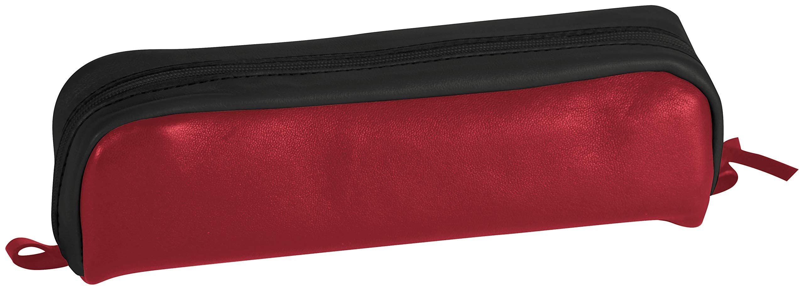 clairefontaine-age-bag-8399c-trousse-cuir-orange-fuchsia image 4