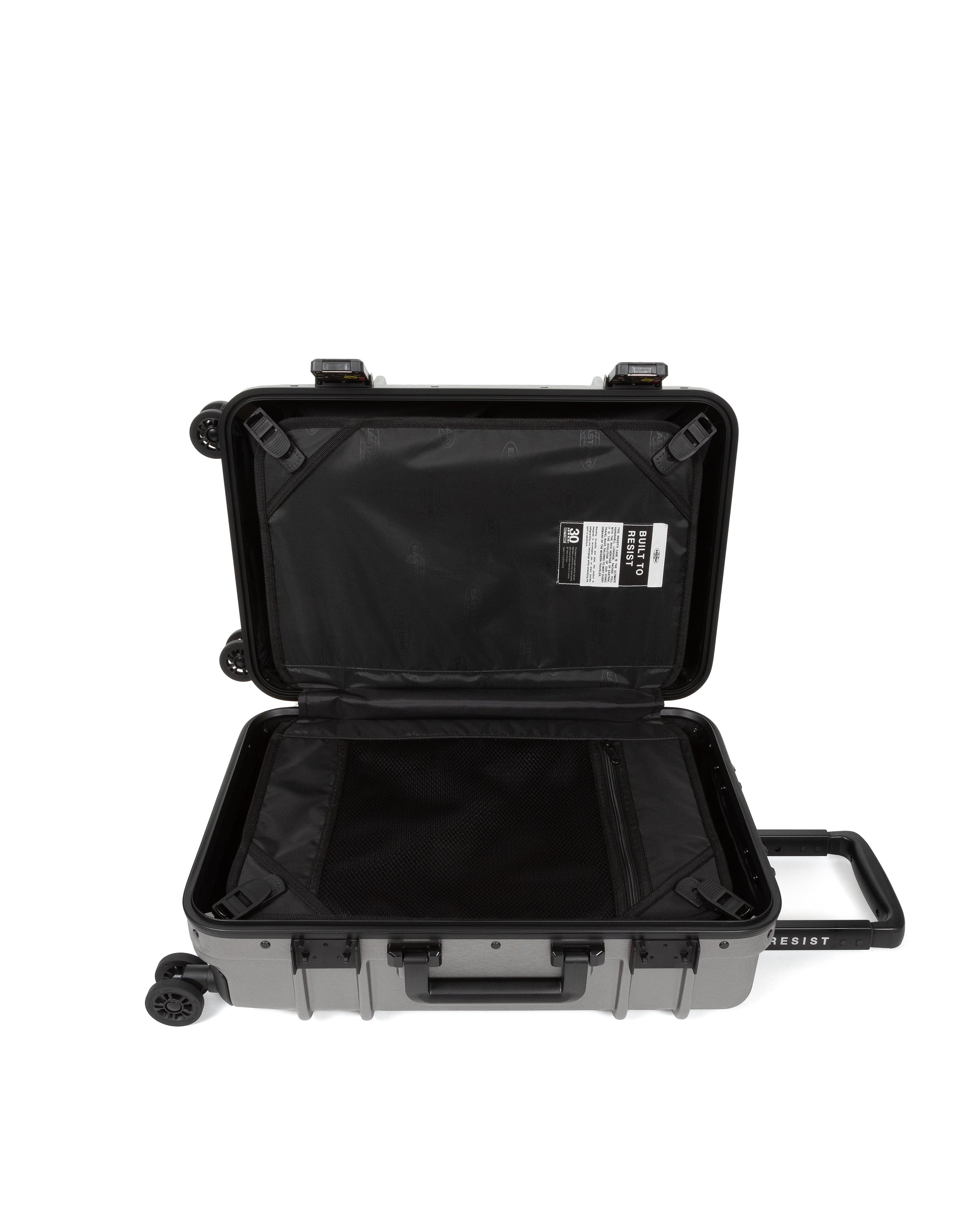 eastpak-resist-r-case-s-valise-cabine-brushed-metal-rigide image 2