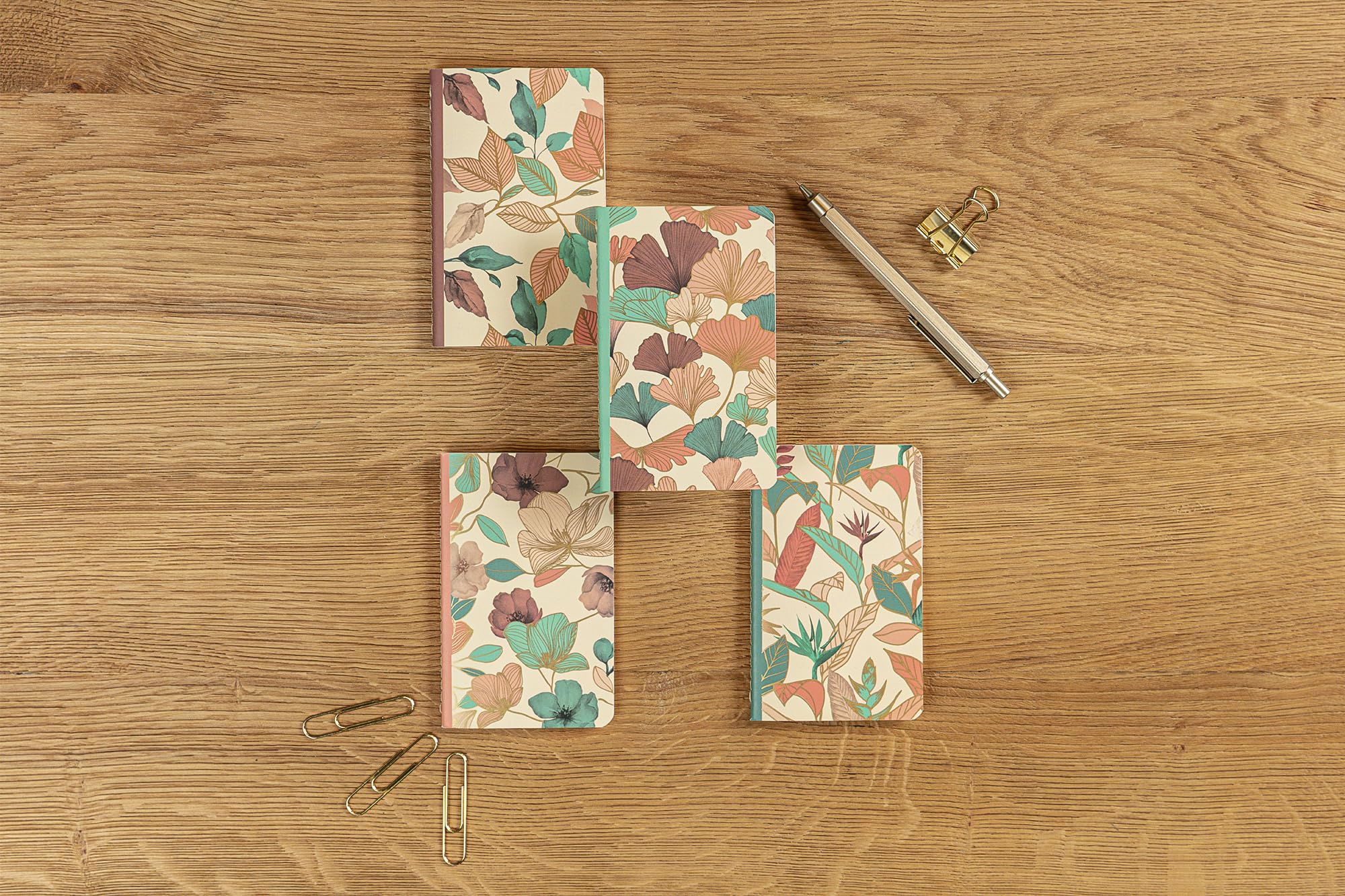 clairefontaine-ginkgo-mini-carnet-cousu-beige-7-5x12-cm-48-pages-unies image 5