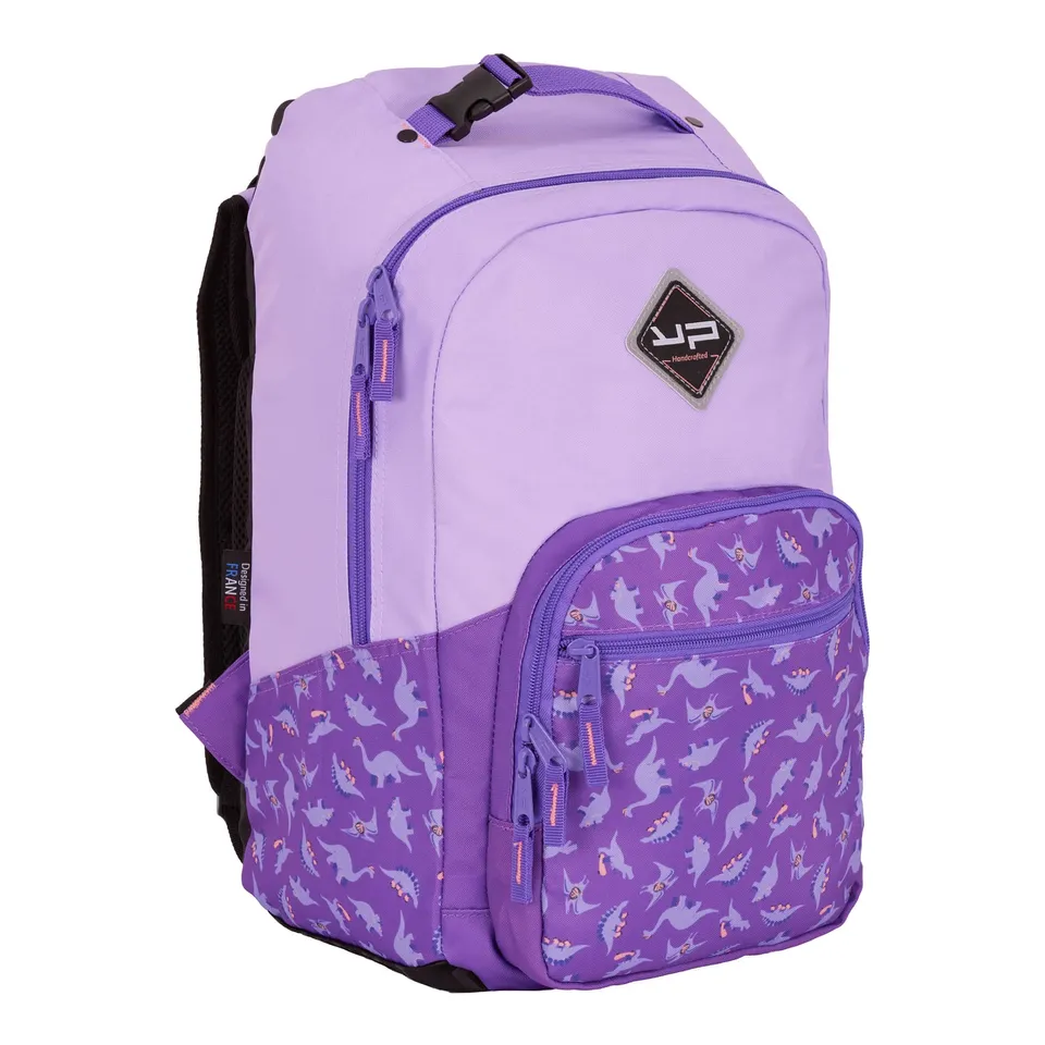 bodypack-coll-ge-sac-dos-1-compartiment-dino-violet-ado image 1
