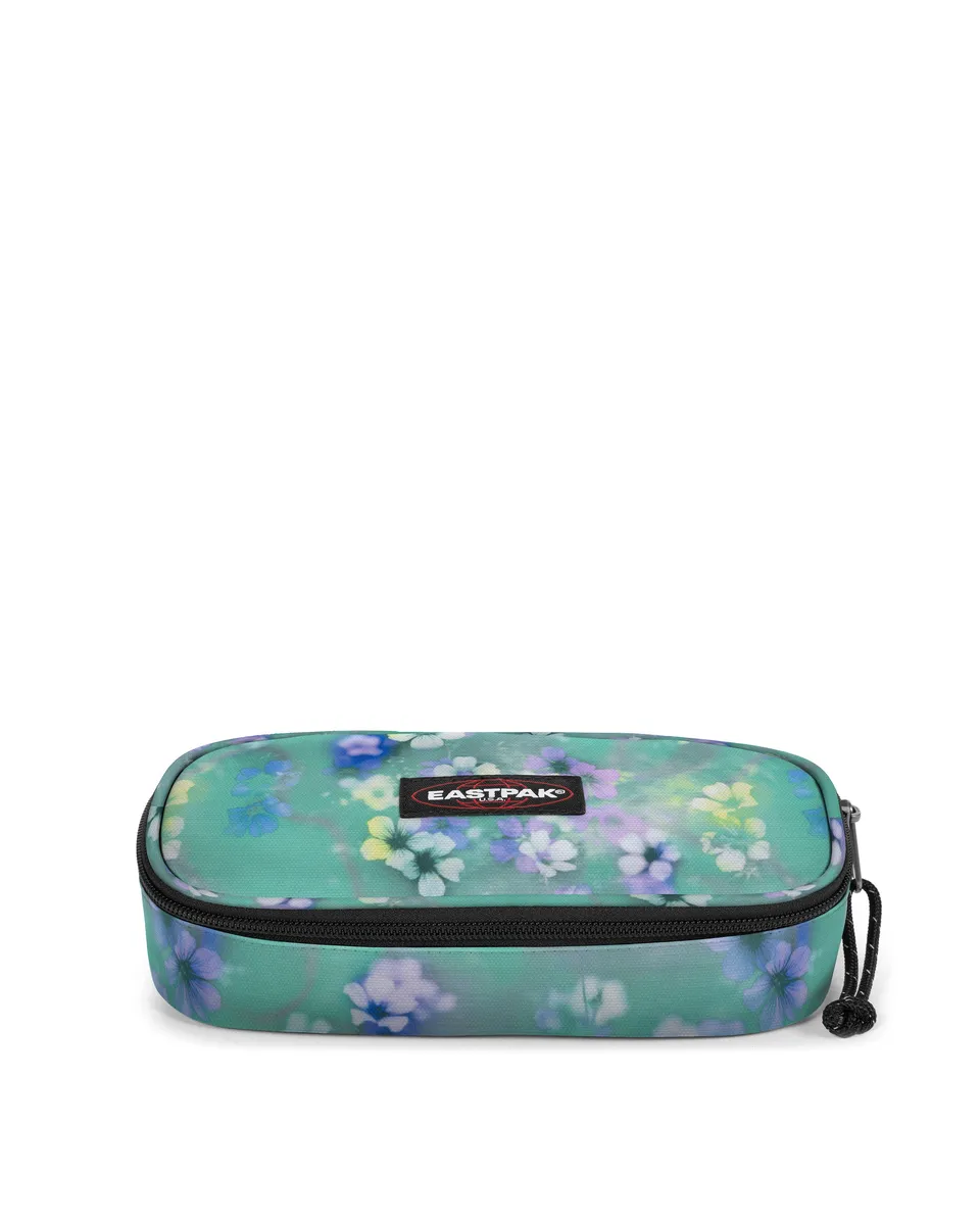 eastpak-oval-single-trousse-flora-fade-aqua-motif image 1