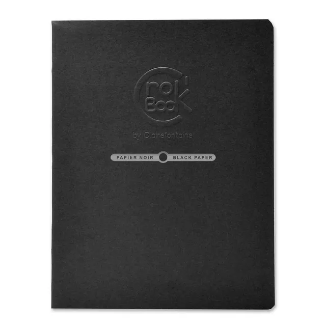 clairefontaine-painton-crok-book-carnet-noir-17x22-cm-120g image 1