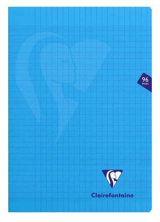clairefontaine-323161c-cahier-agraf-bleu-a4-96-pages-grands-carreaux image 1