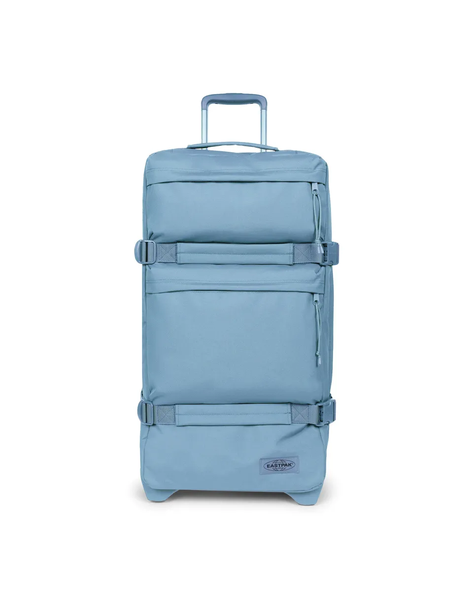 eastpak-transit-r-plus-m-valise-souple-bleu-taille-m-tsa image 1