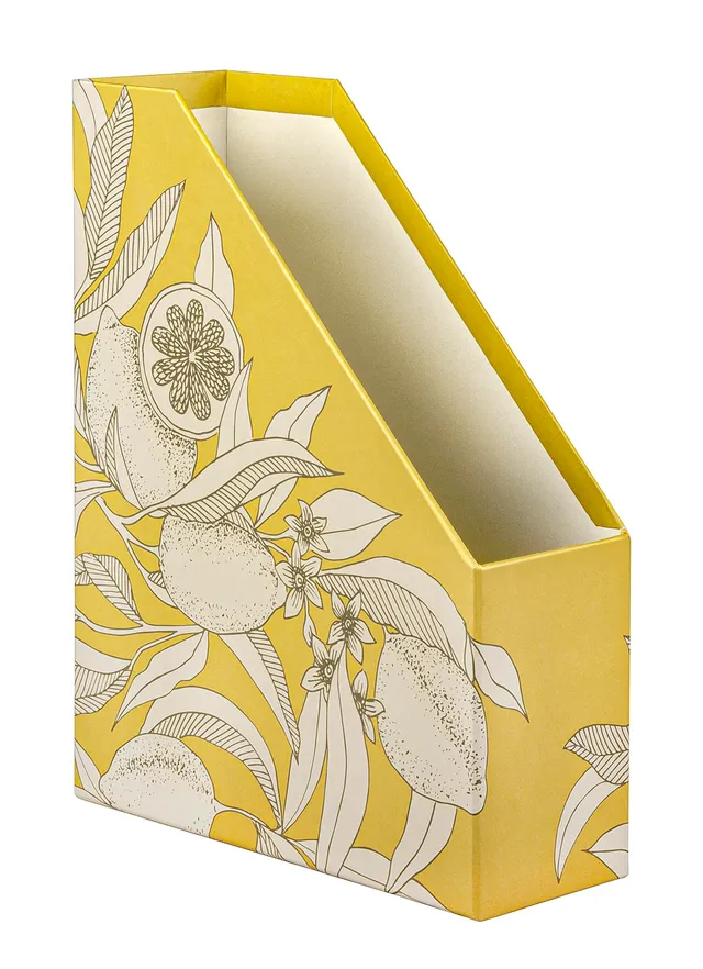 clairefontaine-jardin-des-sens-116353c-porte-revues-fleurs-citronnier image 1