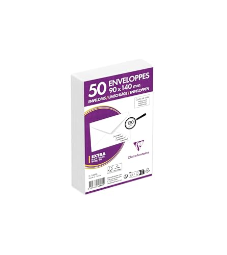 clairefontaine-triomphe-3421c-enveloppes-90x140-blanc-x50 image 7