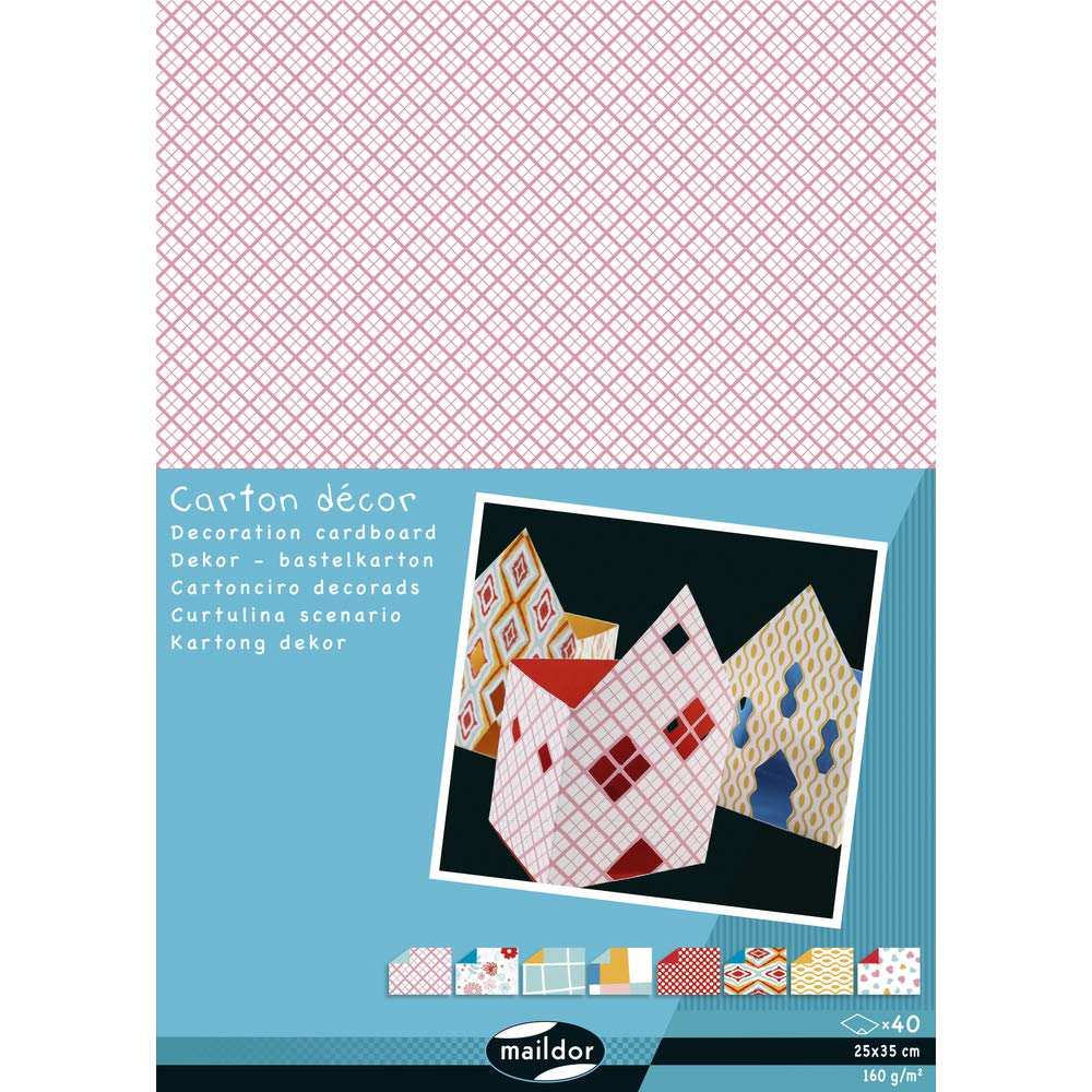 clairefontaine-354590c-carton-d-cor-40-feuilles-25x35-cm-160g image 1