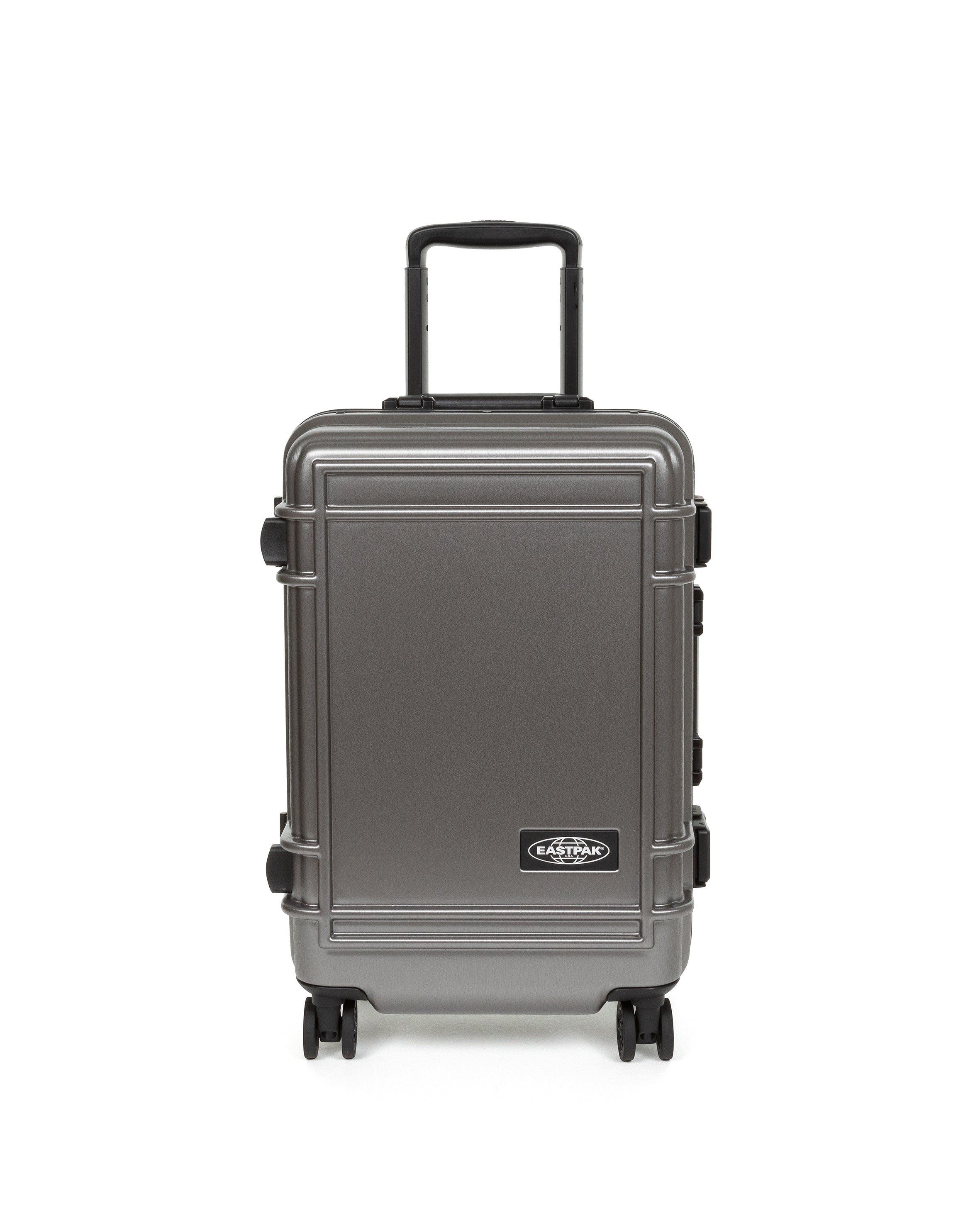 eastpak-resist-r-case-s-valise-cabine-brushed-metal-rigide image 1