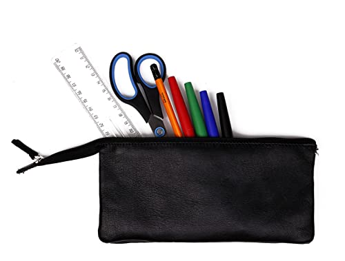clairefontaine-age-bag-8440c-trousse-cuir-noir-3-compartiments image 6