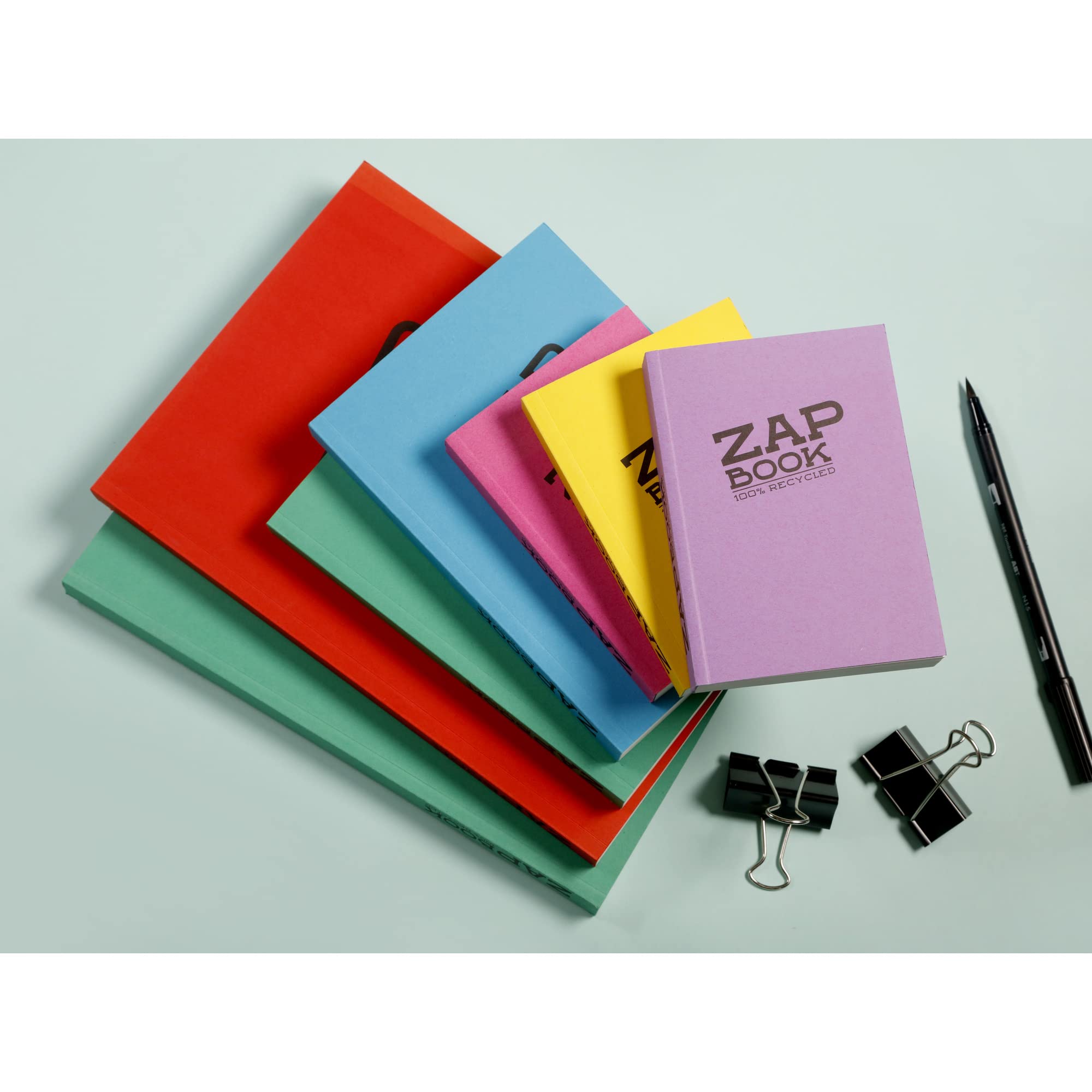 clairefontaine-forever-3363c-zap-book-a6-carnet-croquis-recycl image 3