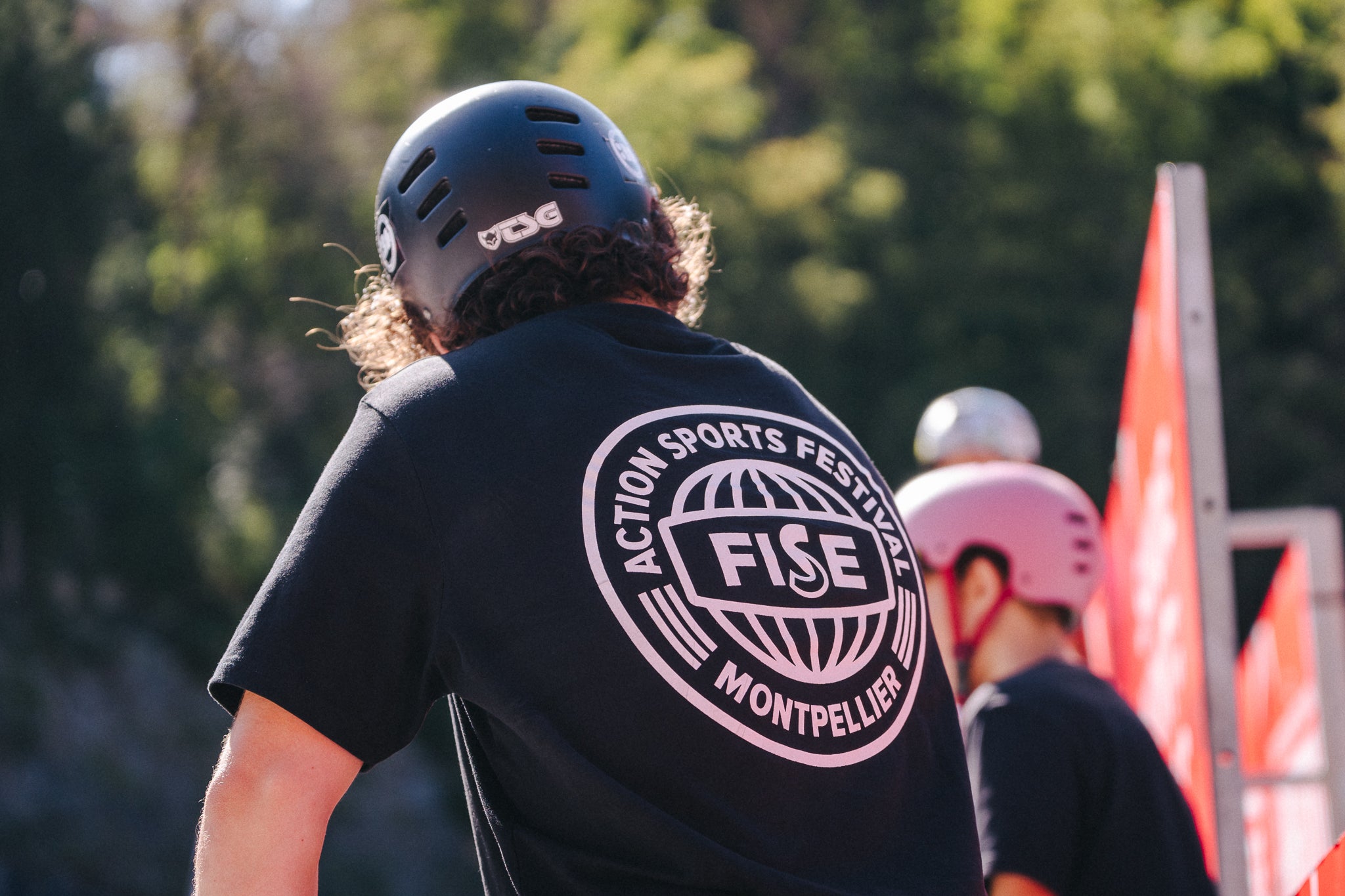 fise-event-t-shirt-noir-manches-courtes image 7