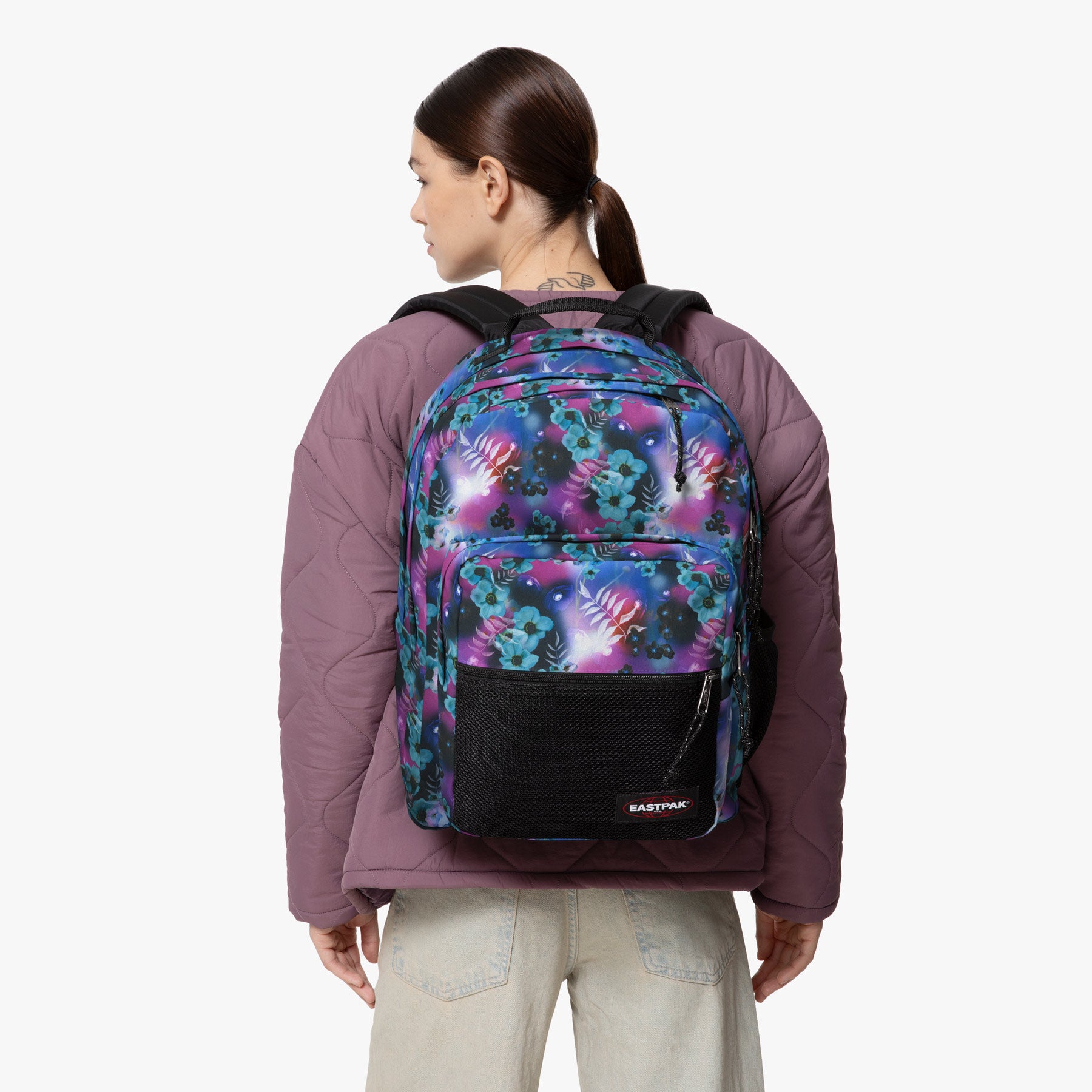 eastpak-pinzip-sac-dos-dreamflower-dark-15-pouces image 2