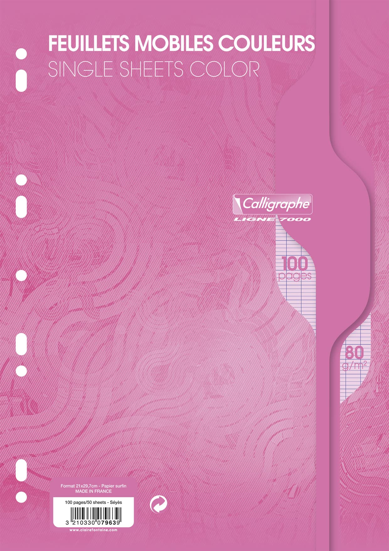 clairefontaine-calligraphe-7882c-feuillets-bleus-17x22-100p image 5