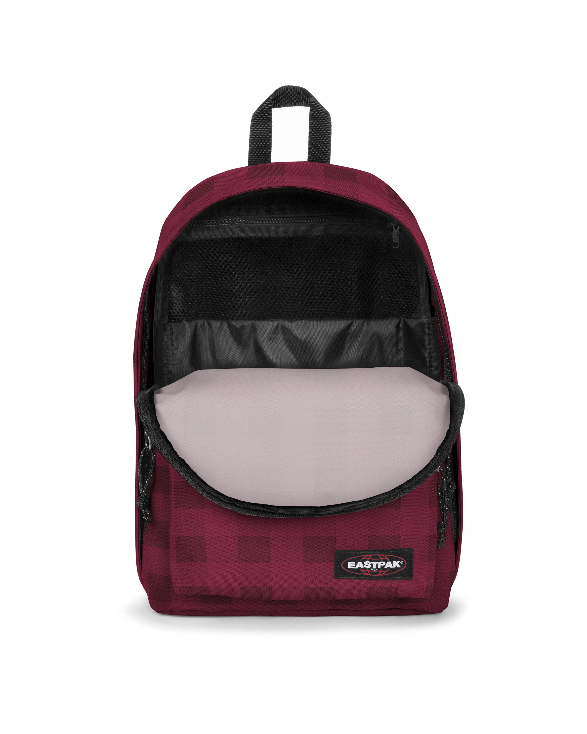 eastpak-out-of-office-sac-dos-checker-burgundy-housse-pc image 5