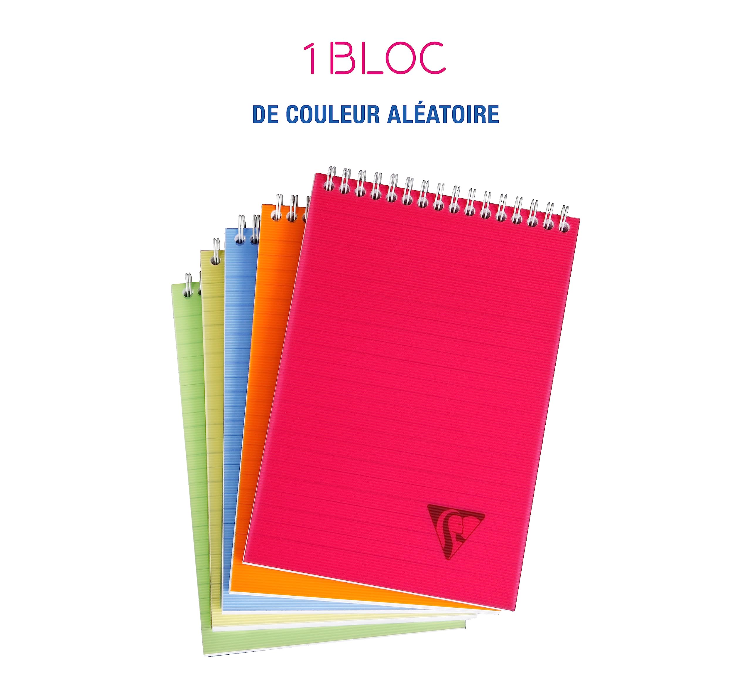 clairefontaine-linicolor-fresh-328636c-bloc-spirale-a4-lign-90g image 2