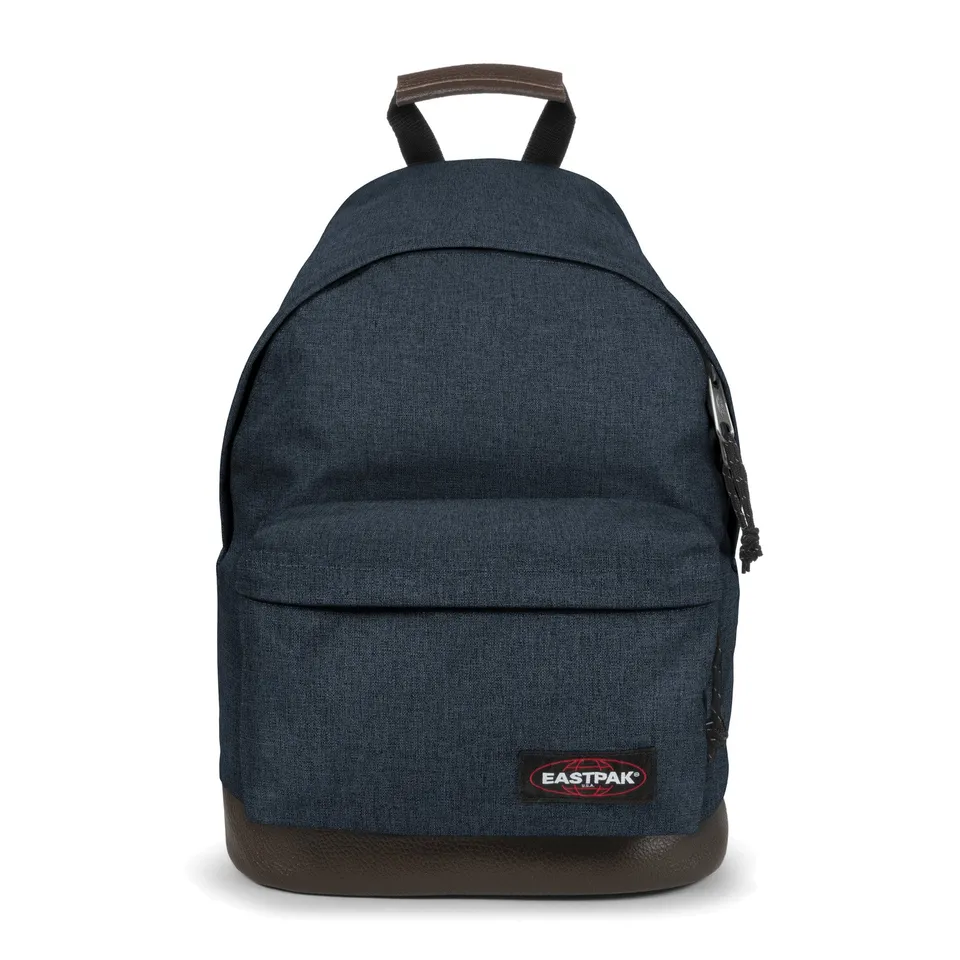 eastpak-wyoming-ek00081126w-sac-dos-triple-denim-cuir image 1