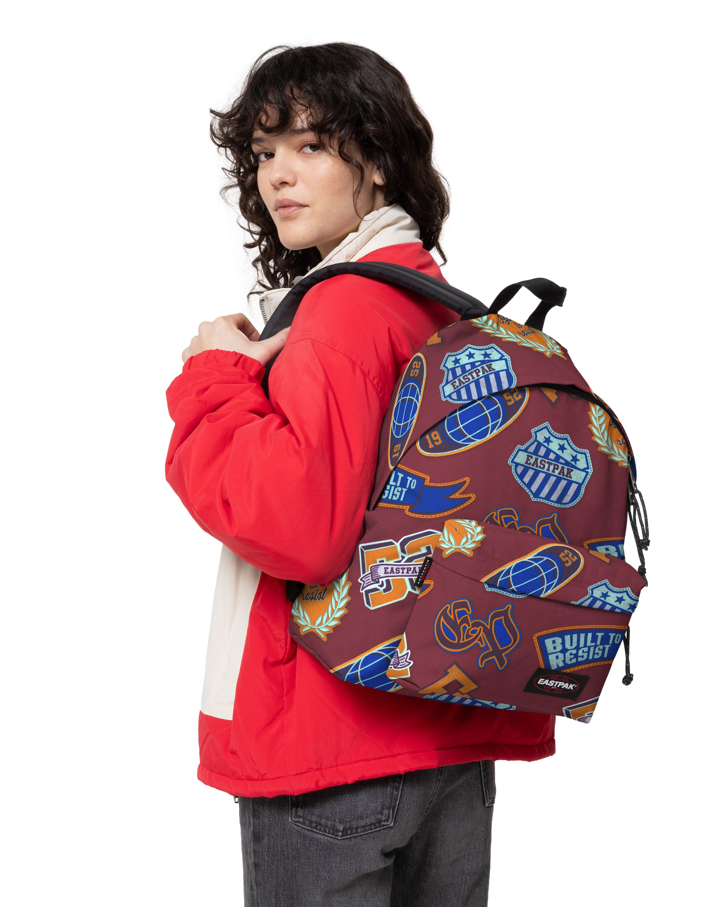 eastpak-padded-pak-r-sac-dos-clash-burgundy-d-perlant image 2
