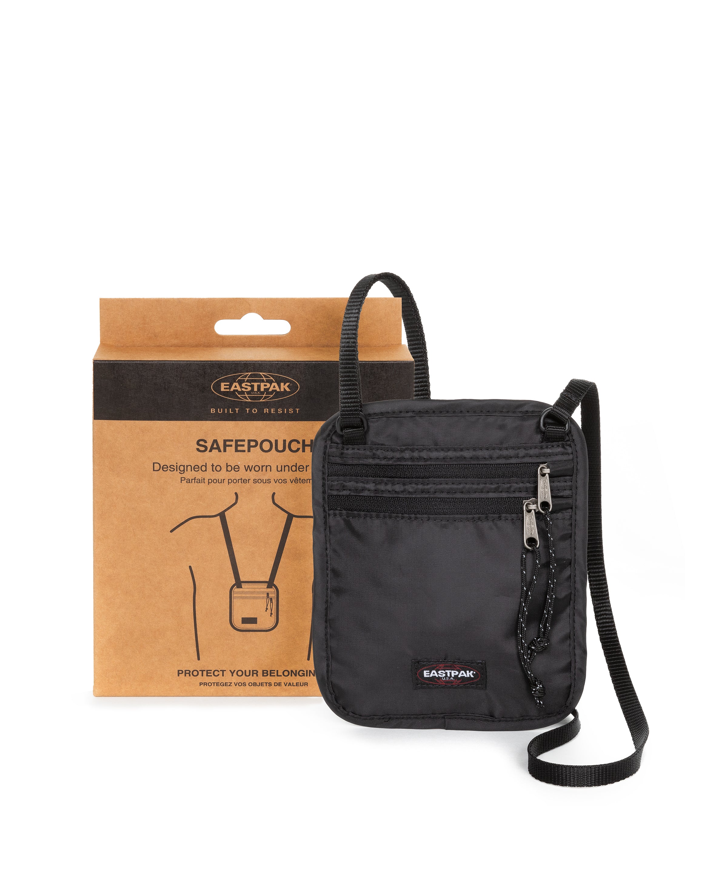 eastpak-safepouch-pochette-s-curit-noire-voyage image 4
