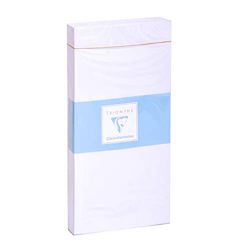clairefontaine-triomphe-8515c-enveloppes-dl-blanches-gomm-es-x25 image 4