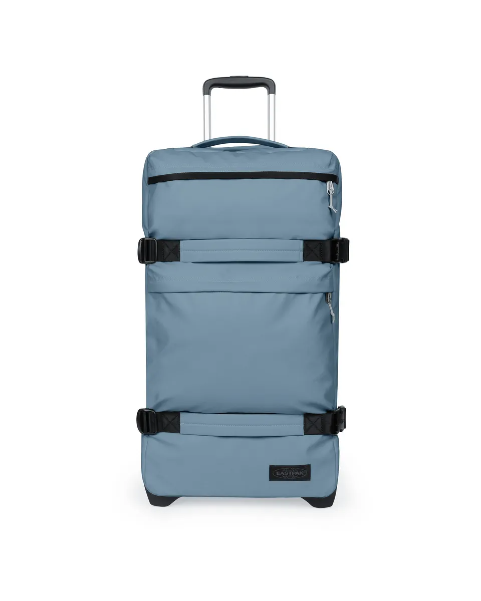 eastpak-transit-r-plus-l-valise-tarp-dust-blue-2-roues image 1