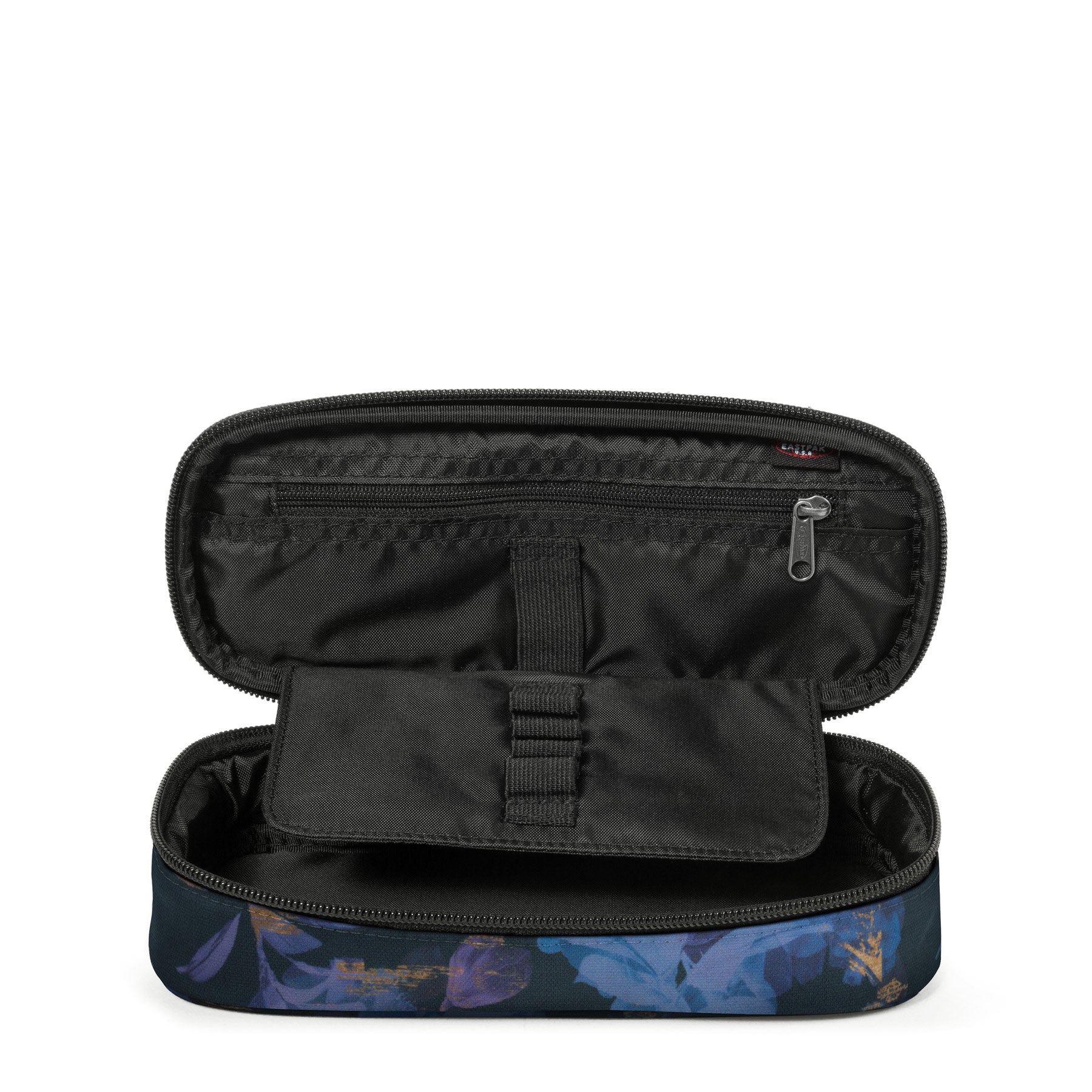 eastpak-oval-single-trousse-blue-gold-bloom-d-perlante image 2