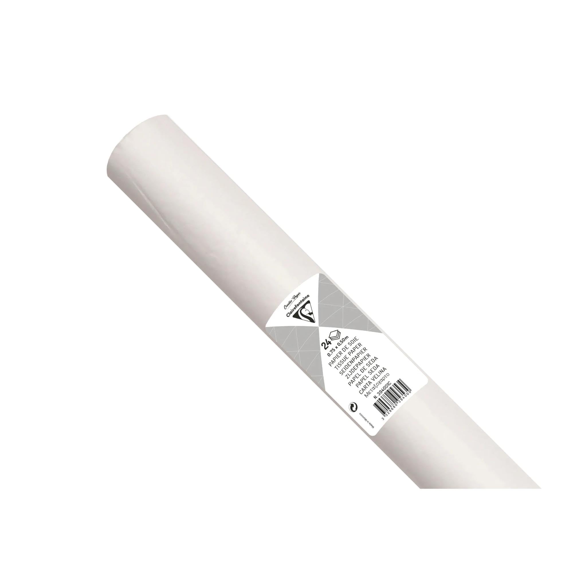 clairefontaine-papier-de-soie-blanc-50x75-cm-18-g image 1