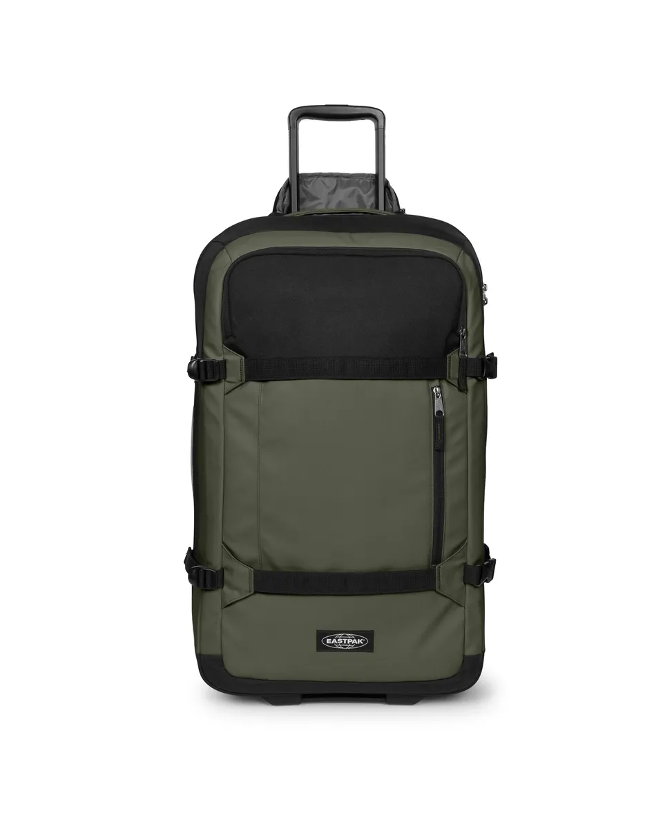 eastpak-transit-r-pro-l-valise-khaki-pro-coated-2-roues image 1