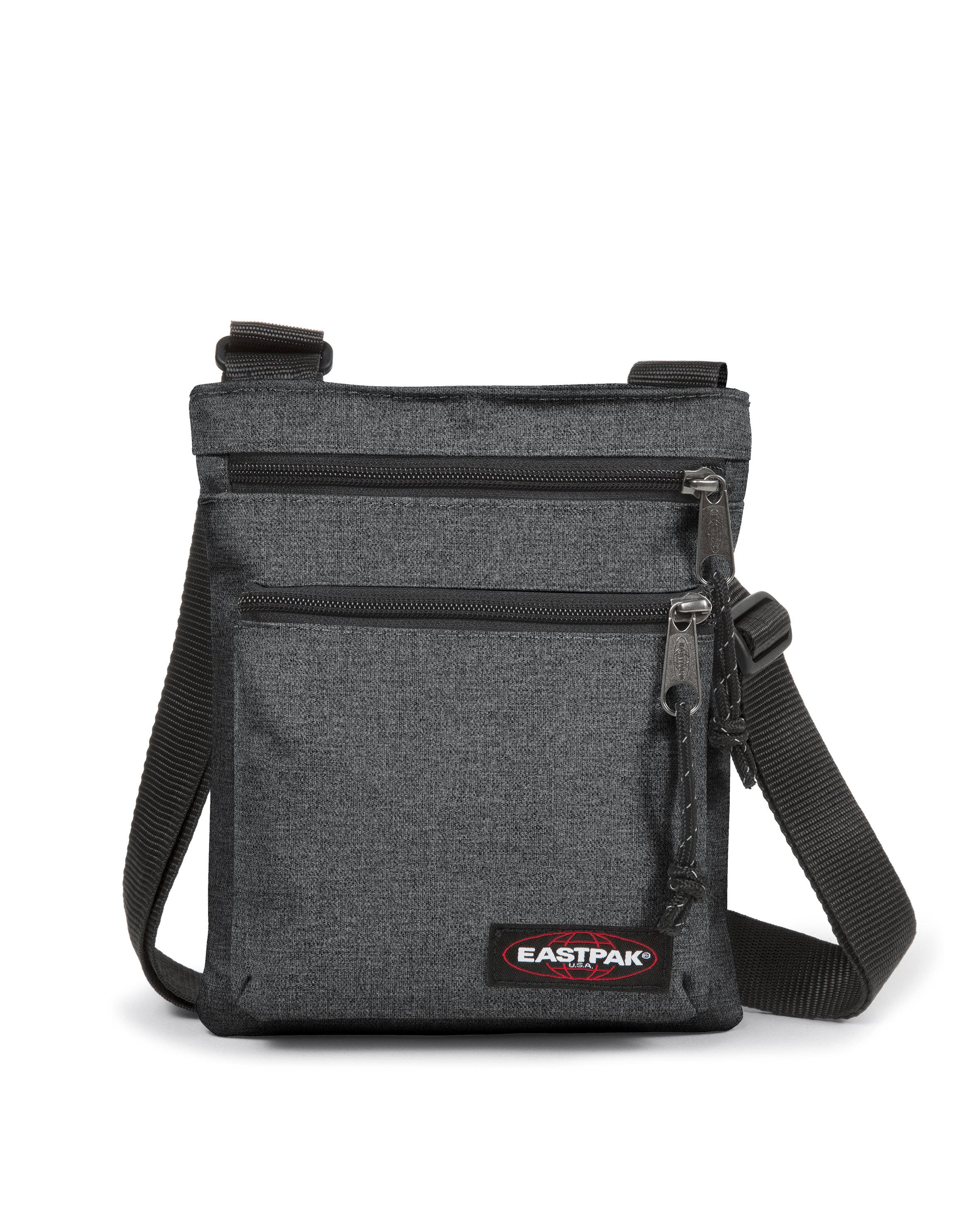 eastpak-rusher-sac-bandouli-re-black-denim-petit-nylon image 1