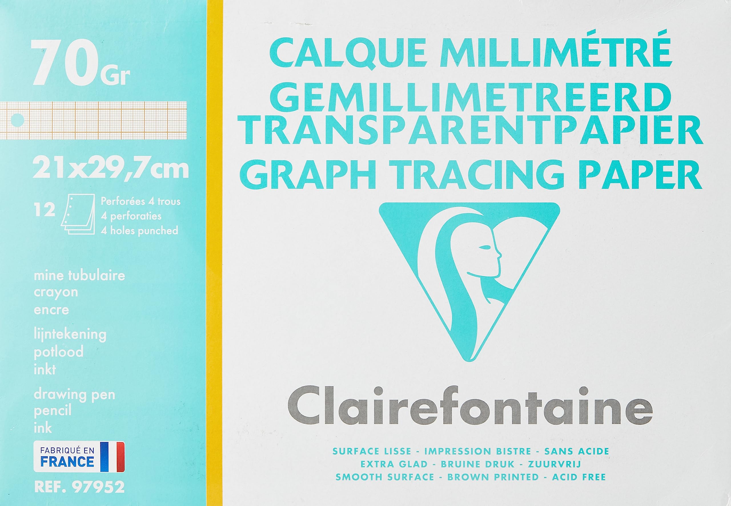 clairefontaine-papier-calque-a4-70g-pochette-12-feuilles image 8