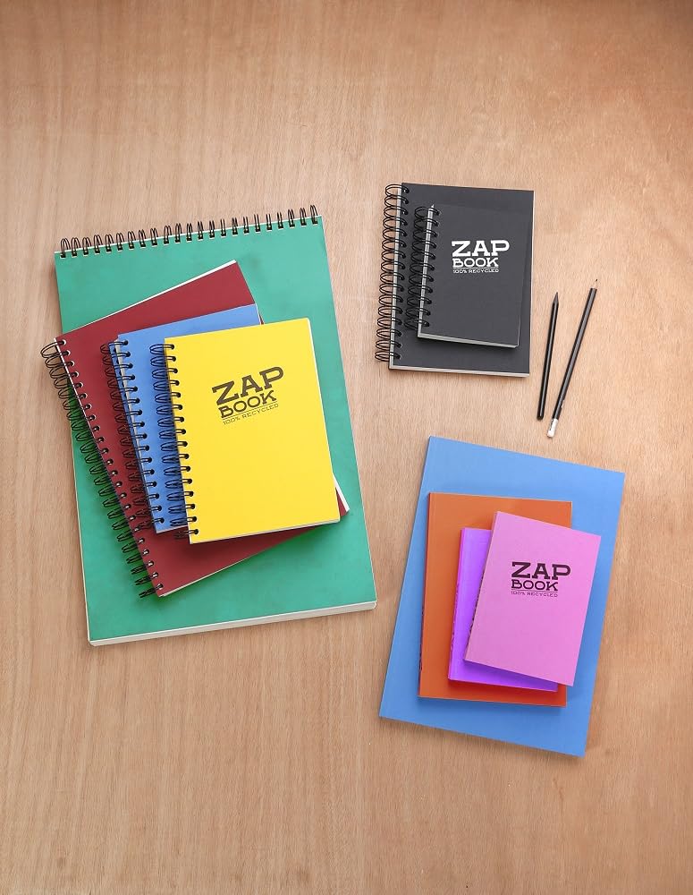 clairefontaine-forever-zap-book-8363c-bloc-croquis-a4-noir-160-feuilles image 5