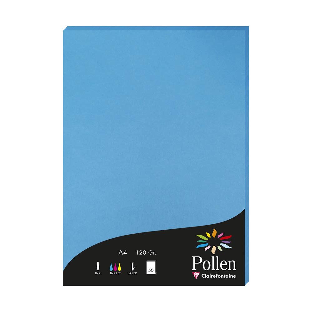 clairefontaine-pollen-feuilles-a4-120g-kraft-lot-de-50-lisse image 7