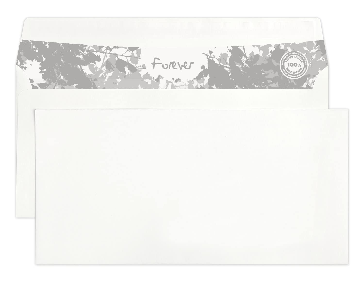clairefontaine-forever-65945c-enveloppe-dl-blanche-x500-recycl-e image 1