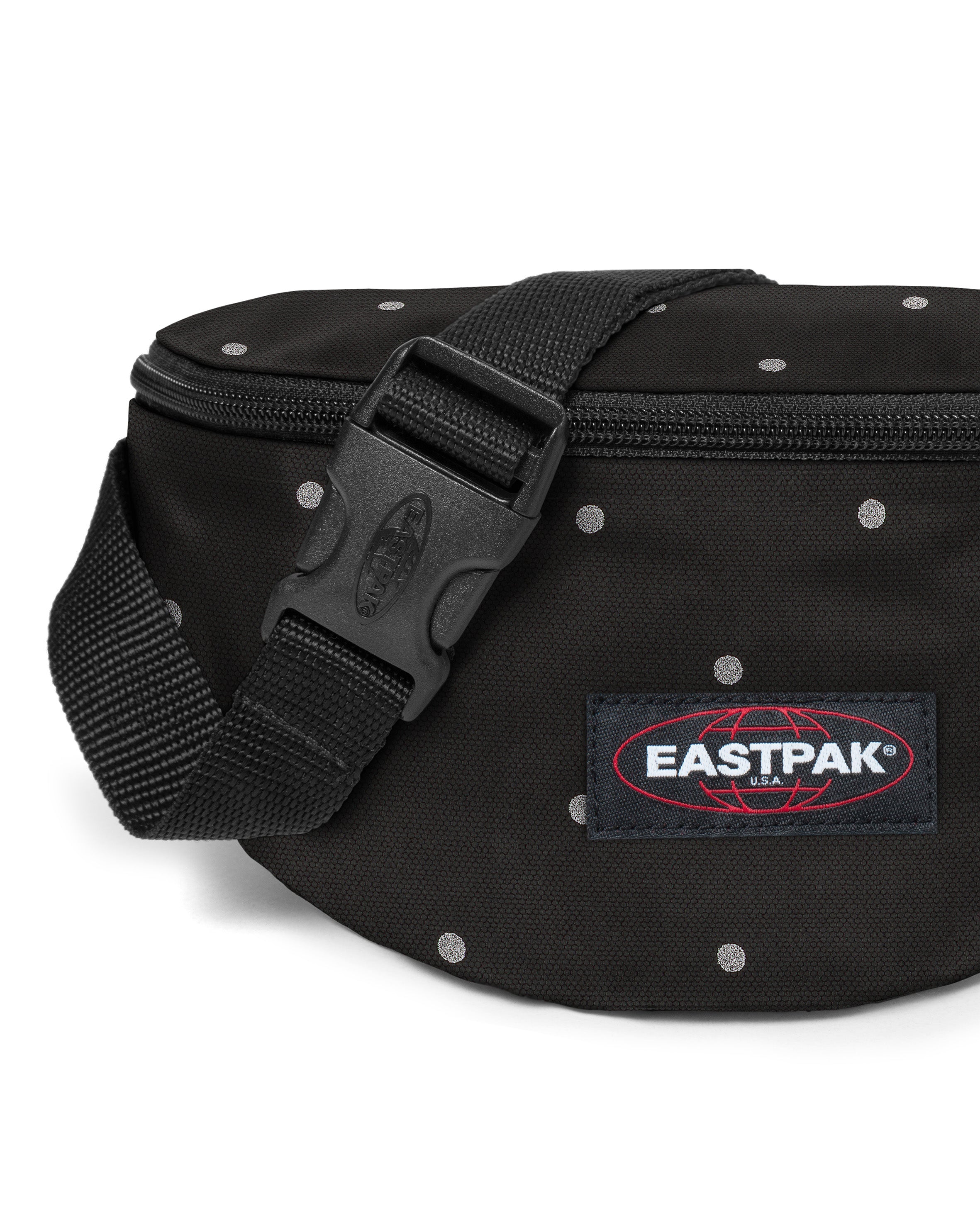 eastpak-springer-sac-banane-dots-black-silver-petit image 4