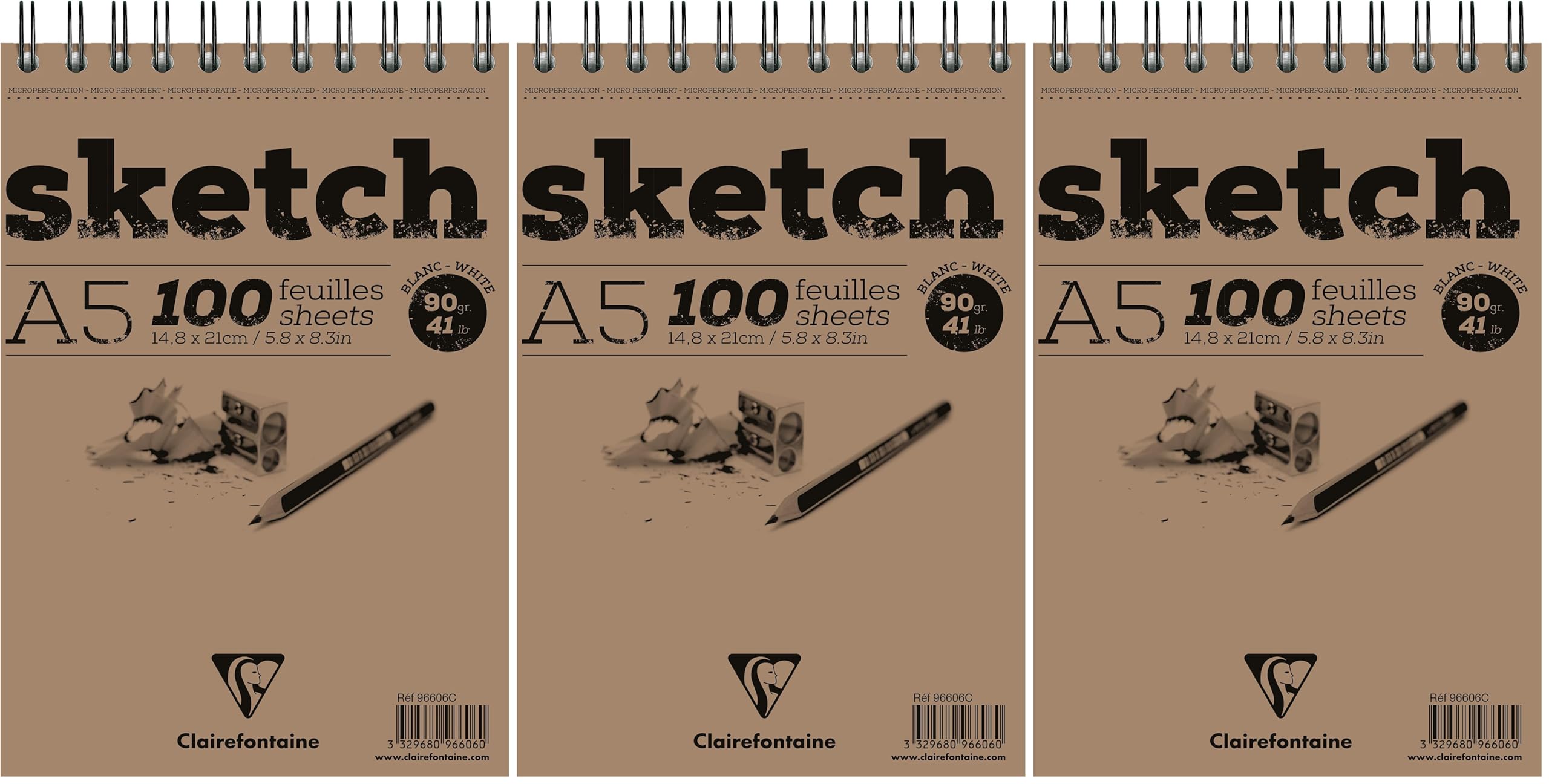 clairefontaine-painton-bloc-dessin-a5-100-feuilles-90g image 5