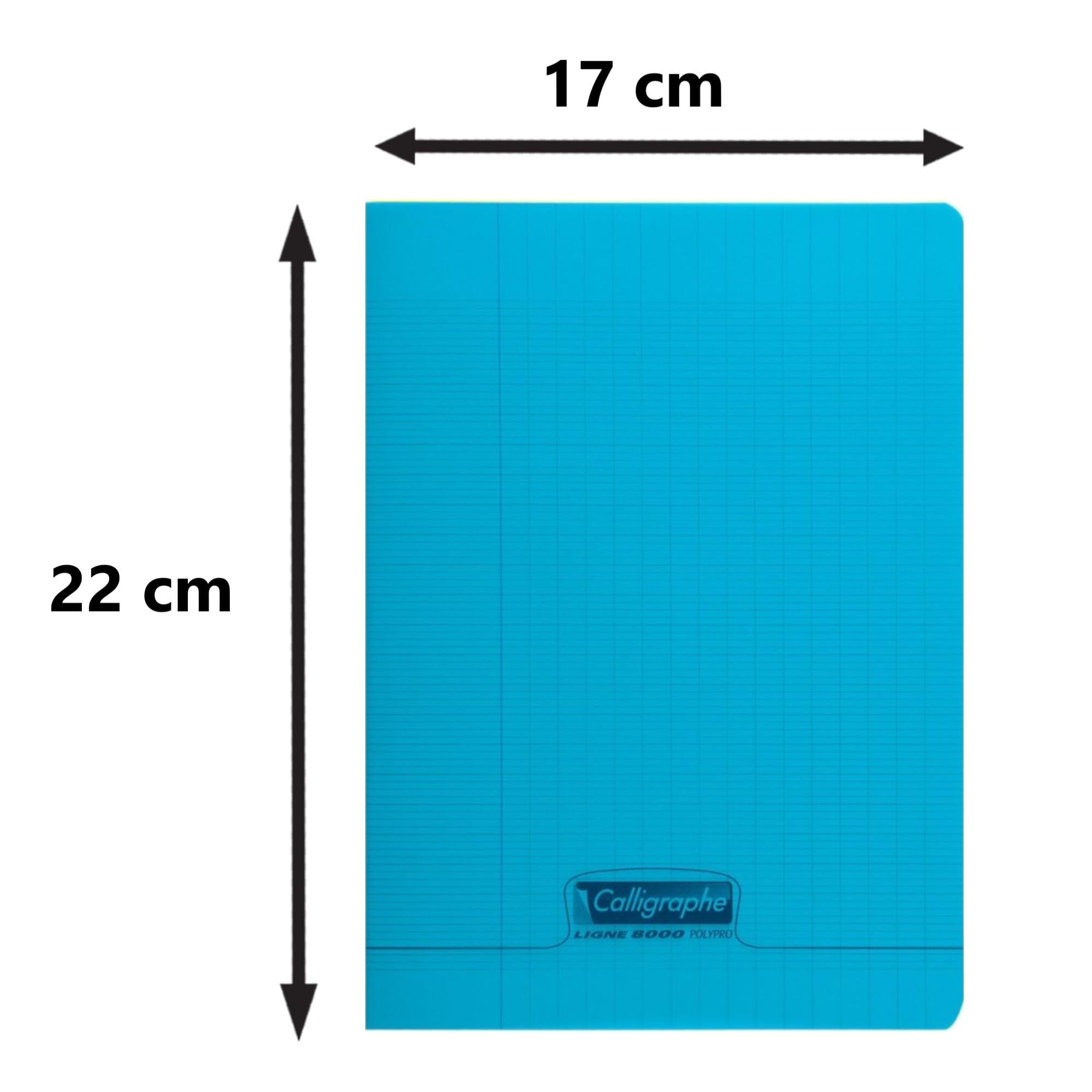 clairefontaine-1951-cahier-piqu-17x22-cm-s-y-s-96p-bleu image 3