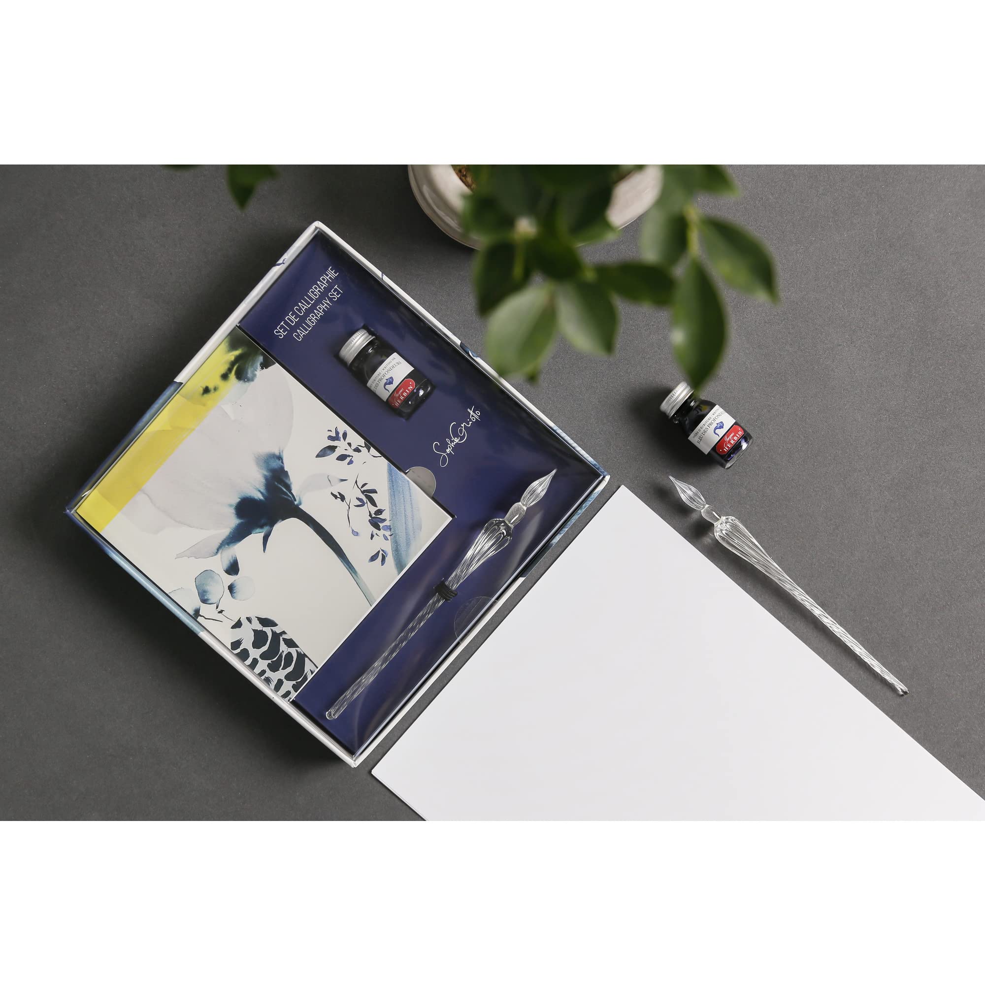 clairefontaine-inkebana-115946c-set-calligraphie-plume-verre-encre image 6