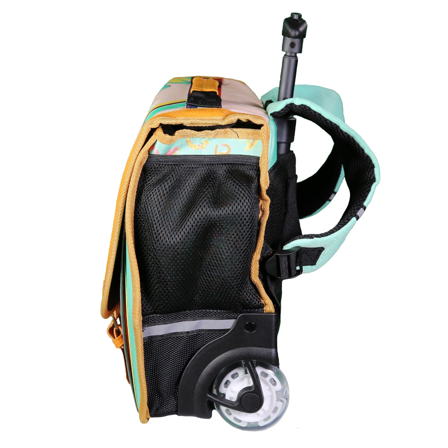 bodypack-primaire-cartable-jungle-41-cm-a-roulettes-recycle image 4