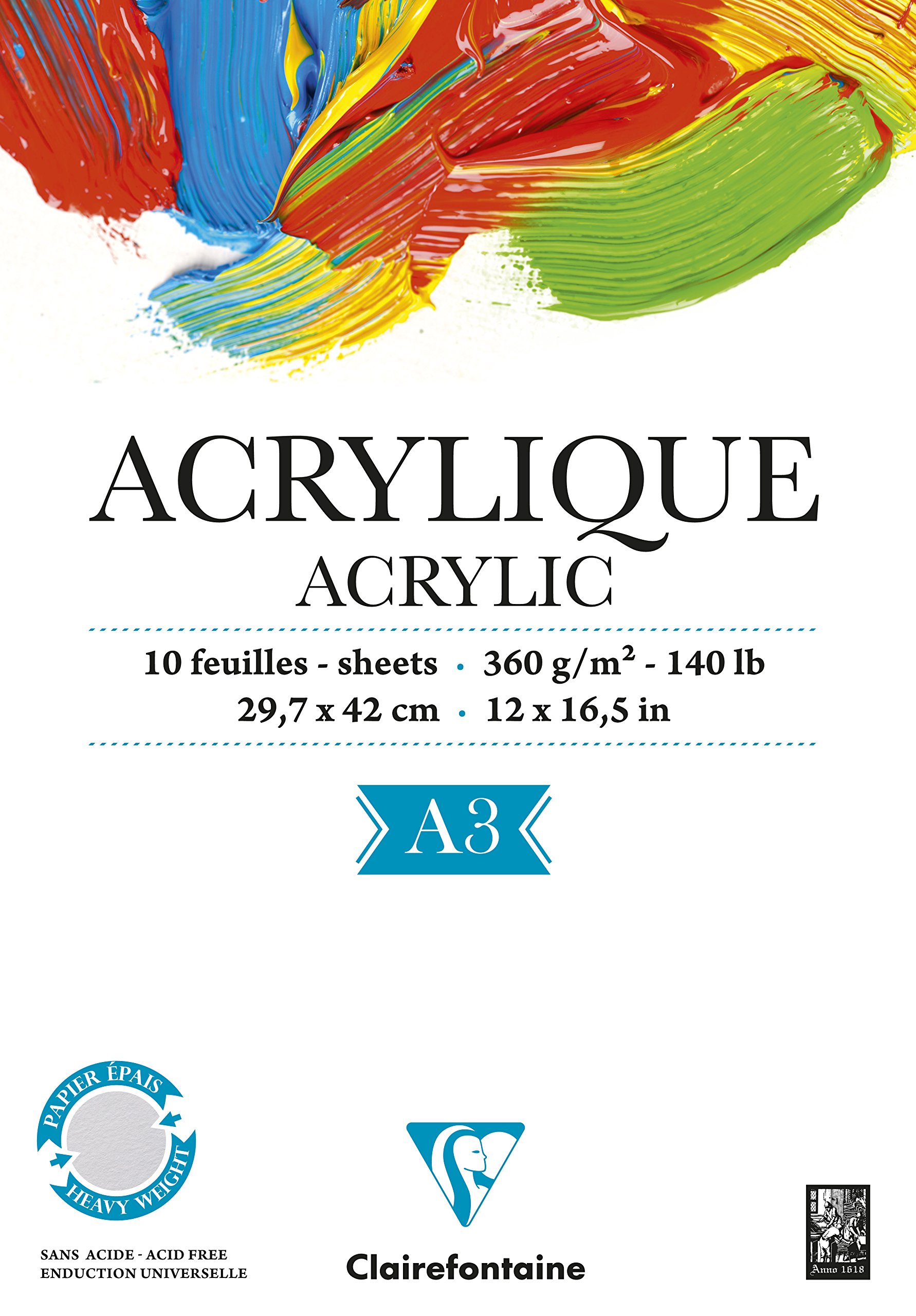 clairefontaine-painton-96490c-bloc-acrylique-20x40-cm-360g-blanc image 4