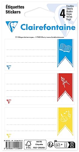 clairefontaine-tulip-paper-tiquettes-adh-sives-assorties-sachet-12 image 7