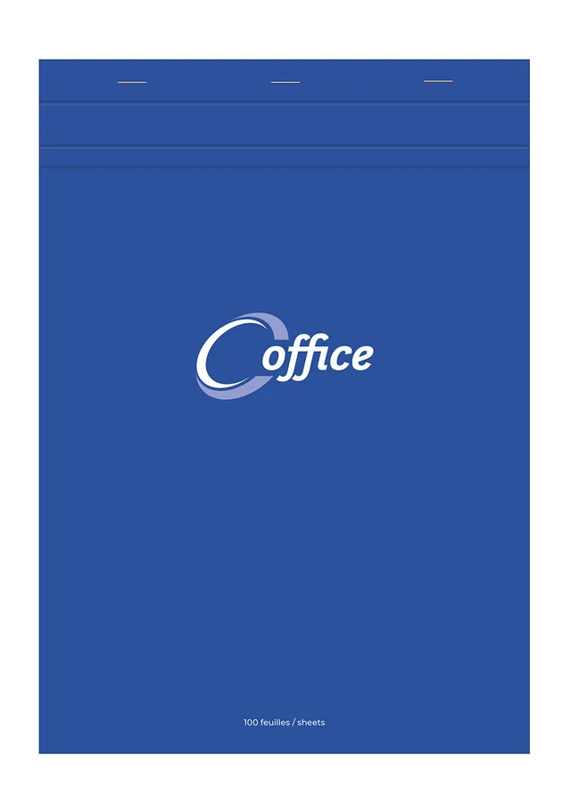calligraphe-15854c-bloc-office-a4-petits-carreaux-100f image 1