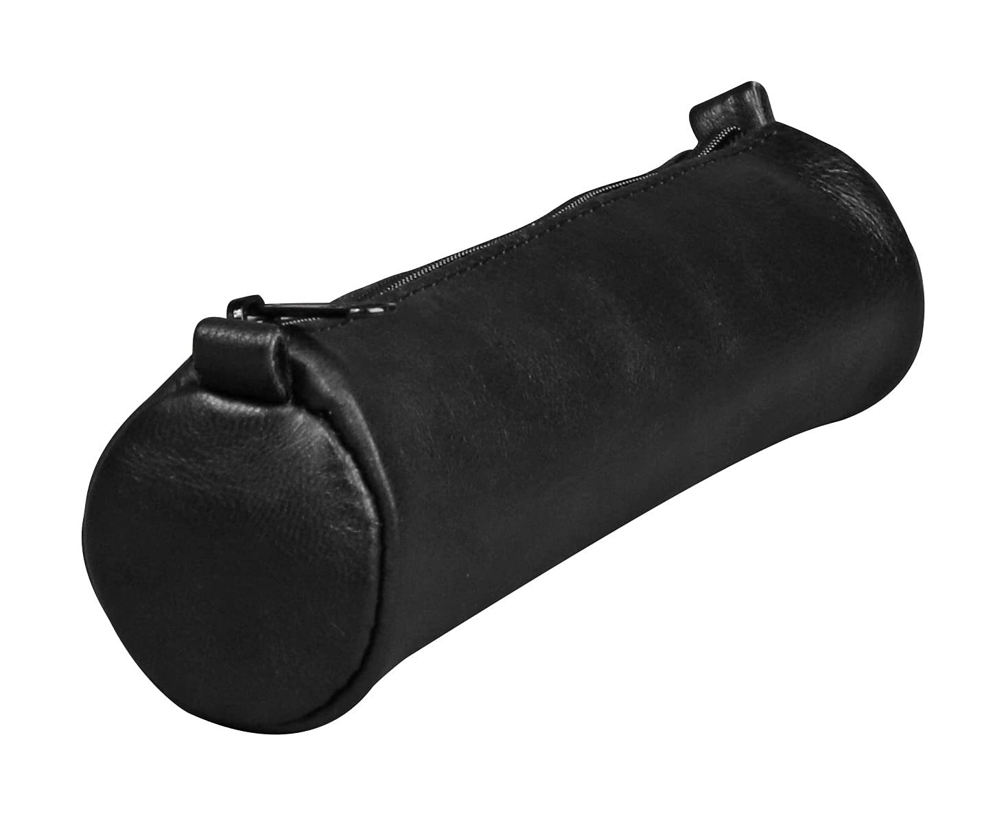 clairefontaine-age-bag-trousse-ronde-cuir-agneau-21x6cm-bleu image 7