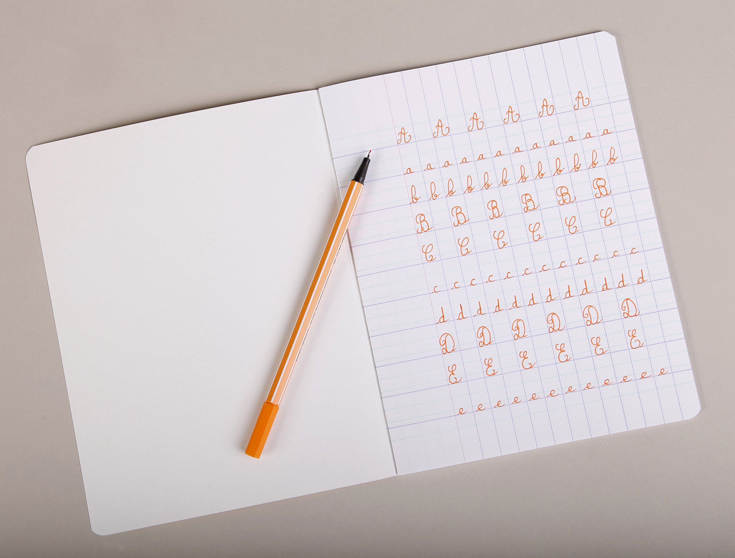 clairefontaine-cahier-criture-17x22-32p-double-ligne-3mm-90g image 4